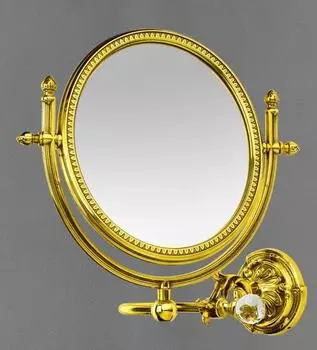 Зеркало Art&amp;Max Barocco Crystal AM-2109-Do-Ant-C увеличительное золото