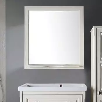 Зеркало ASB-Woodline Монте 80 бежевое