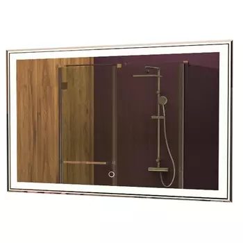 Зеркало Azario Melis CS00066635 80х70 c подсветкой и диммером, сенсорный выключатель