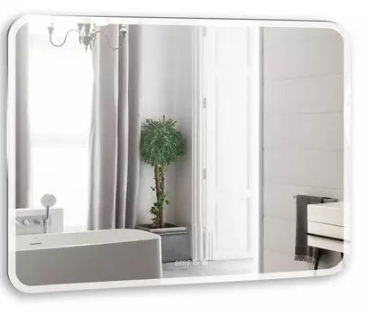 Зеркало Azario Стив-3 ФР-00001650 100х80 c подсветкой и диммером, сенсорный выключатель
