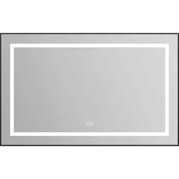 Зеркало BelBagno Kraft SPC-KRAFT-1085-685-TCH-WARM-NERO с подогревом, черное