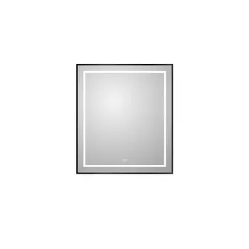 Зеркало BelBagno SPC-KRAFT-700-800-LED-TCH-WARM-NERO с подсветкой и подогревом
