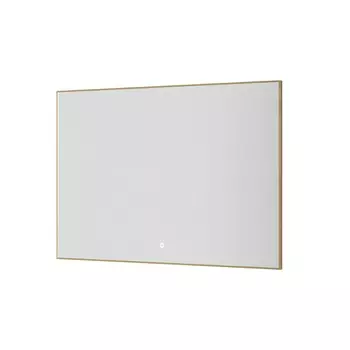 Зеркало Boheme Modern 543-100-G 100х70 с подсветкой, золото