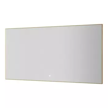 Зеркало Boheme Modern 543-140-G 140х70 с подсветкой, золото