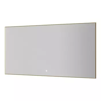 Зеркало Boheme Modern 543-140-MG 140х70 с подсветкой, золото матовое