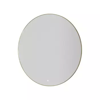 Зеркало Boheme Modern 545-100-G D100 с подсветкой, золото