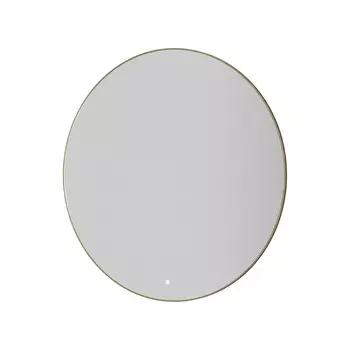 Зеркало Boheme Modern 545-100-MG D100 с подсветкой, золото матовое