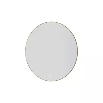 Зеркало Boheme Modern 545-80-G D80 с подсветкой, золото