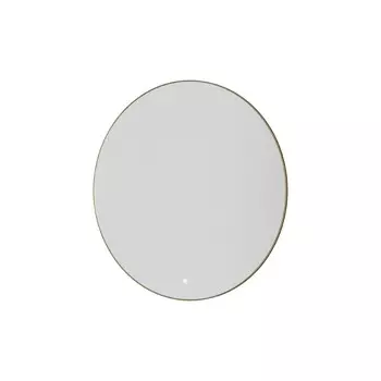 Зеркало Boheme Modern 545-80-MG D80 с подсветкой, золото матовое