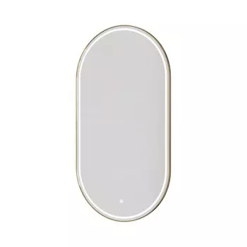 Зеркало Boheme Modern 568-G 60х110 с подсветкой, золото