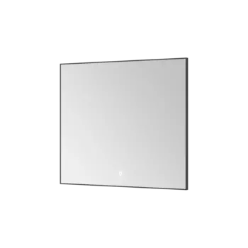 Зеркало Boheme Modern 543-080-GM 80х70 с подсветкой, графит матовый