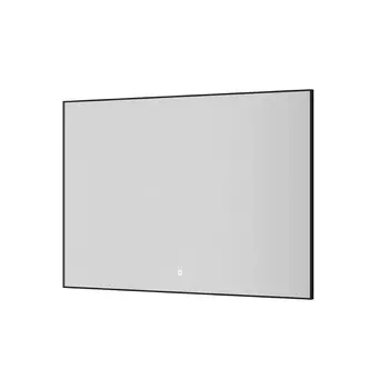 Зеркало Boheme Modern 543-100-B 100х70 с подсветкой, черный матовый