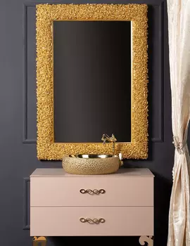 Зеркало Boheme Rose 539 золото