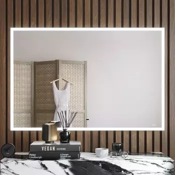 Зеркало Bond Cube 120х80 с LED-подсветкой, сенсорным диммером