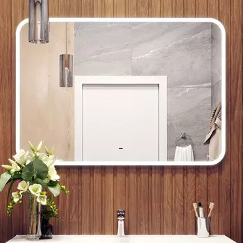 Зеркало Bond Cube 120х80 с LED-подсветкой и сенсорным диммером