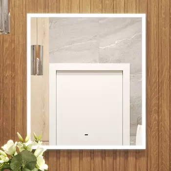 Зеркало Bond Cube 70х80 с LED-подсветкой и сенсорным диммером