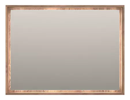 Зеркало Brevita Dallas 105 с подсветкой, дуб галифакс олово