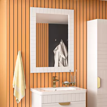 Зеркало Brevita Gloster 60 белое