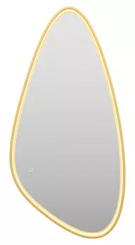 Зеркало Brevita Venus 60х120 с подсветкой, золото