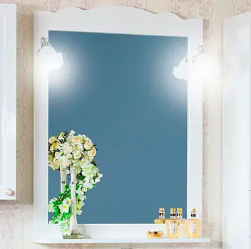 Зеркало Бриклаер Анна 75 белое