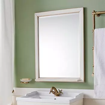 Зеркало Caprigo Альбион 60/70 BIANCO Light Vintage