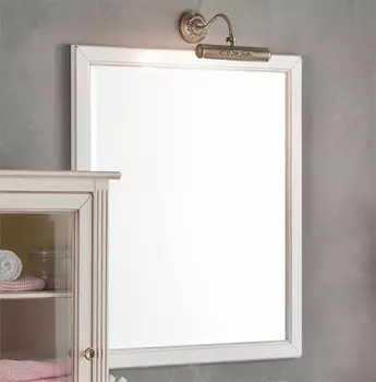 Зеркало Caprigo Альбион 80/100 BIANCO Antico без полки