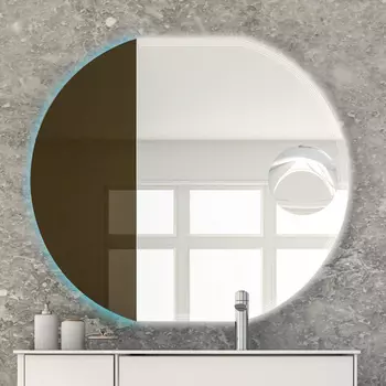 Зеркало Cezares c LED-подсветкой RGB anti-fog 90х80