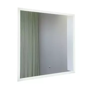 Зеркало Comforty Эдельвейс 90х90 с LED подсветкой, бесконтактный сенсор, антизапотевание