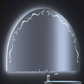 Зеркало De Aqua Эскалада 117 с LED подсветкой