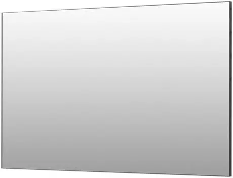 Зеркало De Aqua Сильвер 120х75 черный