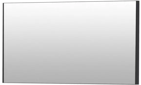 Зеркало De Aqua Сильвер 140х75 черный