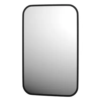 Зеркало Defesto AURA DF 2962 40х60 см, с LED-подсветкой, без выключателя, нейтральный белый свет, рама черная