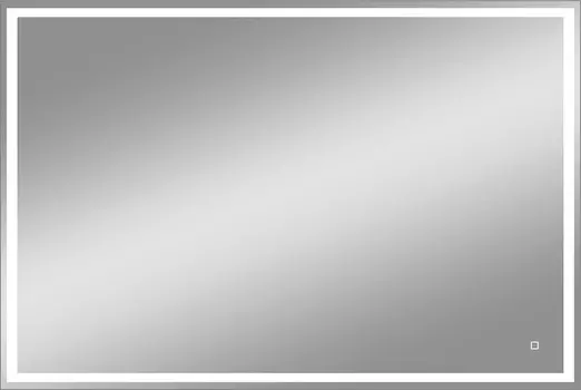 Зеркало DIWO Дмитров 120х80 с подсветкой, сенсорный выключатель (ЗЛП119)