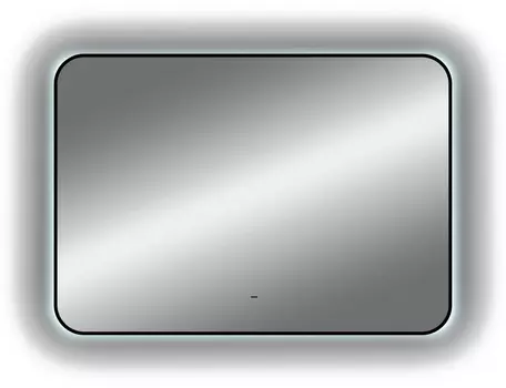 Зеркало DIWO Кострома 100х70 с подсветкой, черное