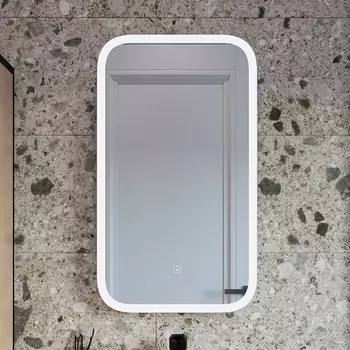 Зеркало DIWO Псков 40х70 с подсветкой (ЗЛП1727)