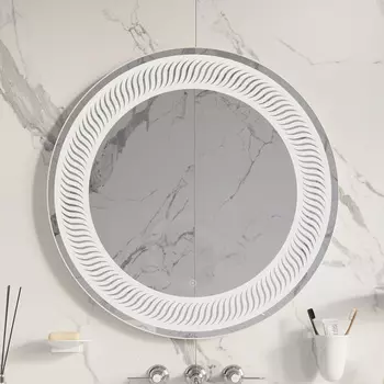 Зеркало DIWO Тула 77 с подсветкой, сенсорное управление (ЗЛП1731)