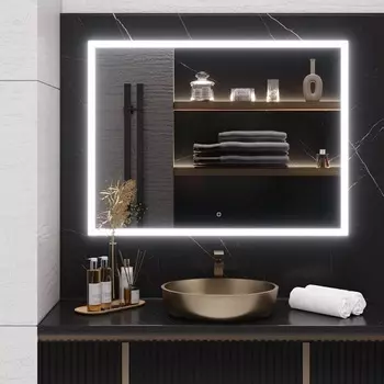 Зеркало Emmy Аврора 120х80 с Led подсветкой, сенсорным выключателем