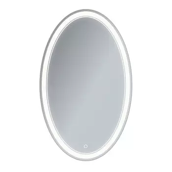 Зеркало Emmy Флокс Стандарт 50х80 с подсветкой, сенсорным выключателем