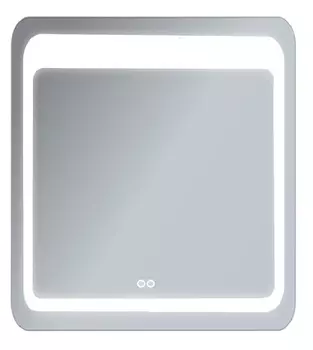 Зеркало Emmy Эрика Люкс 80х80 с подсветкой, сенсорным выключателем, функция антизапотевания