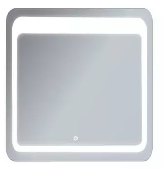 Зеркало Emmy Эрика Стандарт 80х80 с подсветкой, сенсорным выключателем