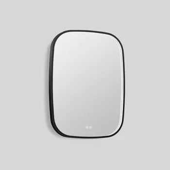 Зеркало Esbano ES-3311HD 60х80 с подсветкой, черное матовое