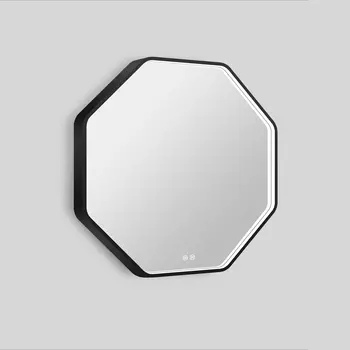 Зеркало Esbano ES-3311SD 60х60 с подсветкой, черное матовое