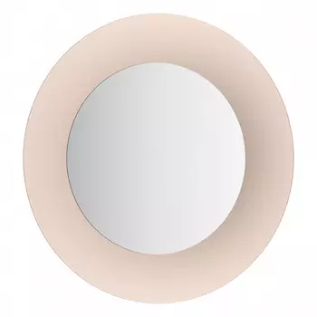 Зеркало EVOFORM Double BY 0305 на цветном основании 80x80 см бронза