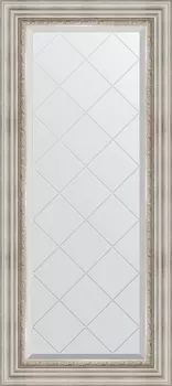 Зеркало Evoform Exclusive-G BY 4061 56x126 см римское серебро