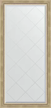 Зеркало Evoform Exclusive-G BY 4261 73x155 см состаренное серебро с плетением