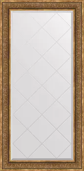 Зеркало Evoform Exclusive-G BY 4292 79x161 см вензель бронзовый
