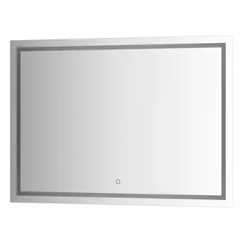 Зеркало Evoform Ledline BY 2437 100х70 см сенсорный выключатель 29,5 W