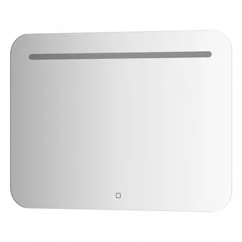 Зеркало Evoform Ledline BY 2445 80х60 см сенсорный выключатель 6,5 W