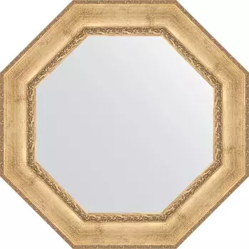 Зеркало Evoform Octagon BY 3672 83х83 см, состаренное серебро с орнаментом