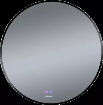 Зеркало Grossman Cosmo-норма Black D70 с подсветкой, подогревом и сенсорным выключателем